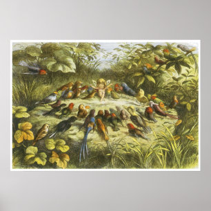 Probe im Märchenland-Plakat durch Richard Doyle Poster