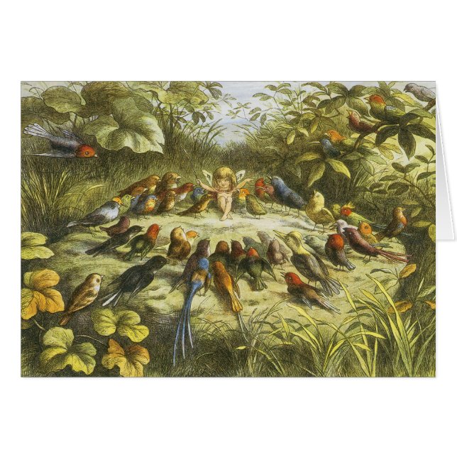 Probe in der Märchenland-Karte durch Richard Doyle (Vorderseite (Horizontal))