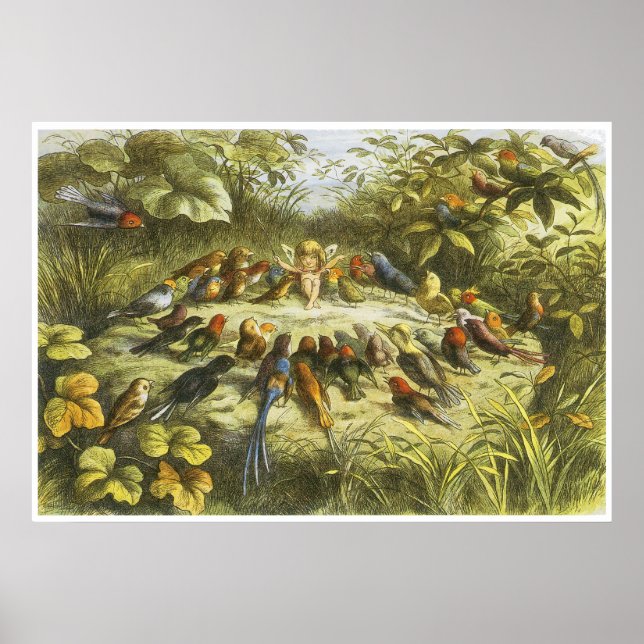 Probe in Fairyland Poster von Richard Doyle (Vorne)