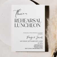 Probe Luncheon Hochzeit Probe Mittagessen