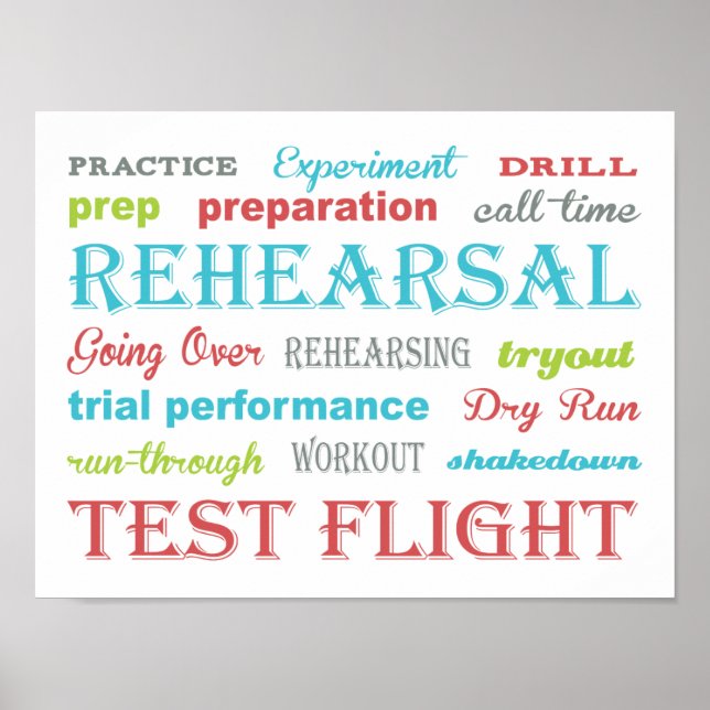 Probe Poster (Vorne)