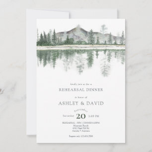 Probe   Rustikale Berge Einladung