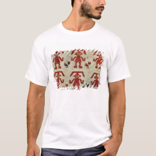 Probe von Lambayeque Gewebe mit einer Zahl T-Shirt