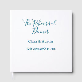 Probedinner am Abend zuvor einfach minimal m Gästebuch