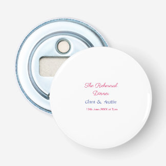 Probedinner am Vorabend einfach minimal m Flaschenöffner