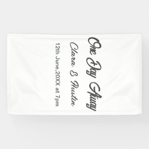 Probedinner Ein Tag vor der Hochzeit am Abend vor  Banner