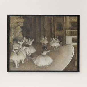 "Proben auf der Bühne" von Edgar Degas Puzzle