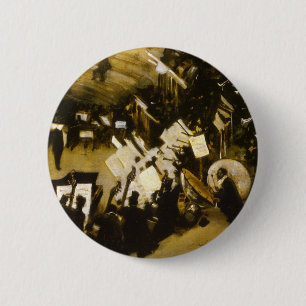 Proben der Pasdeloup-Orchester unter JS Sargent Button
