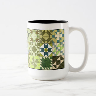 Probenehmer-Steppdecken-Tasse Zweifarbige Tasse