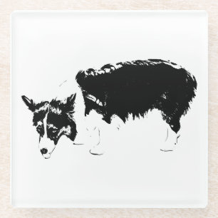 Probezeit Glasuntersetzer