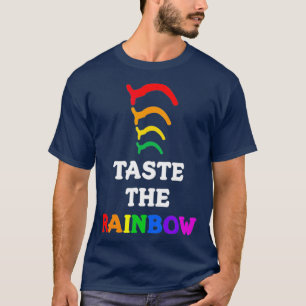 Probieren Sie den Regenbogen Funny für Medizin T-Shirt