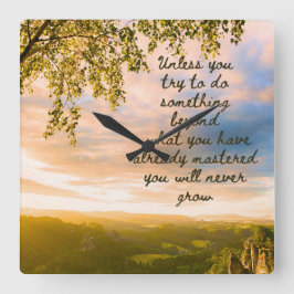 Probieren Sie etwas Neues von der Uhr