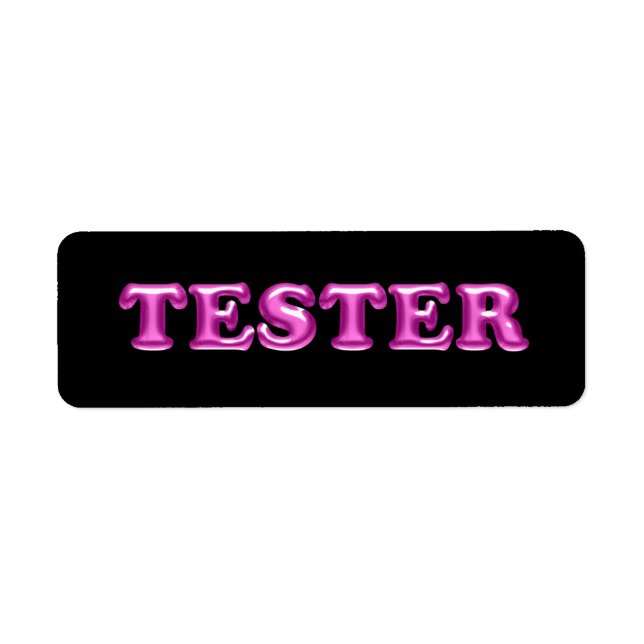 Probieren Sie Me Fuchsia Pink 3D Tester Sample Con (Vorne)