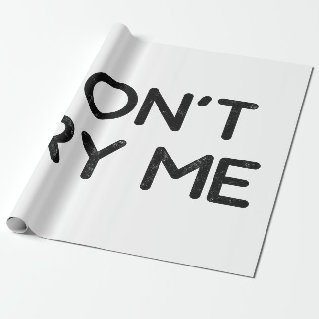 Probieren Sie mir kein Papiertuch Geschenkpapier (Ungerollt)