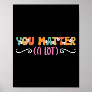 Problem Ein großes Bewusstsein für psychische Gesu Poster