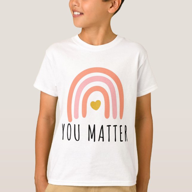Problem fördern positive Bewusstsein Inspiration D T-Shirt (Vorderseite)