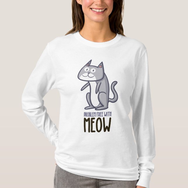 Problem frei mit Methan-T - Shirt (Vorderseite)
