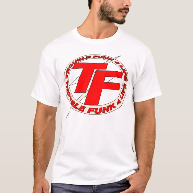 Problem-Funk WhiteTShirt T-Shirt (Vorderseite)