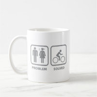 Problem gelöst Cycling Coffee Tasse