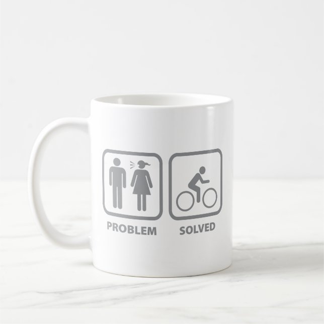 Problem gelöst Cycling Coffee Tasse (Links)