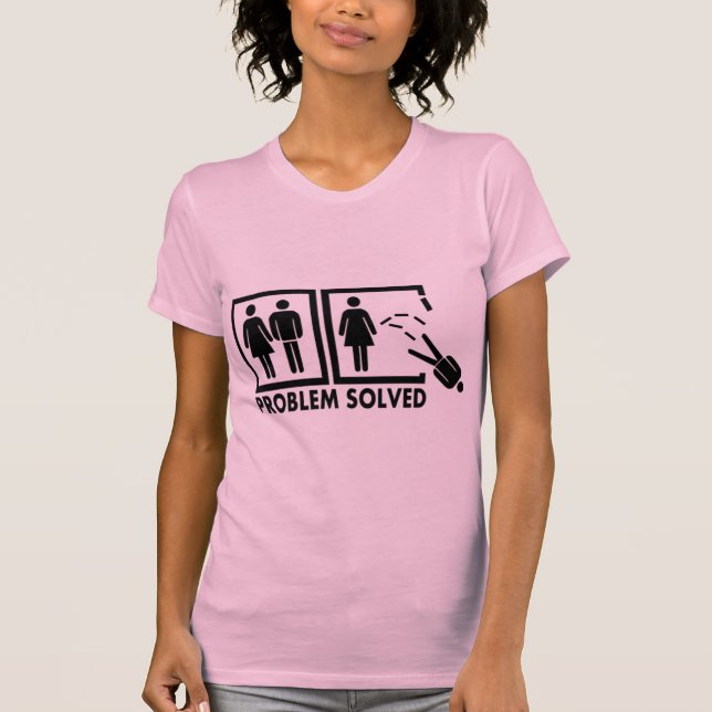 Problem gelöst - Mann T-Shirt (Vorderseite)