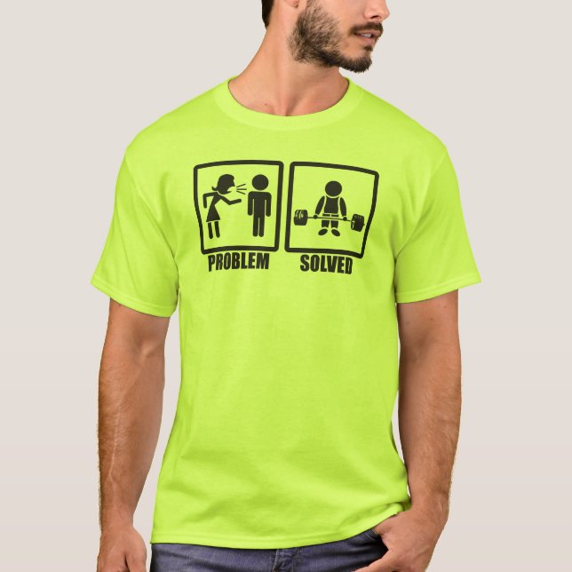 Problem gelöst - Stillstand T-Shirt (Vorderseite)