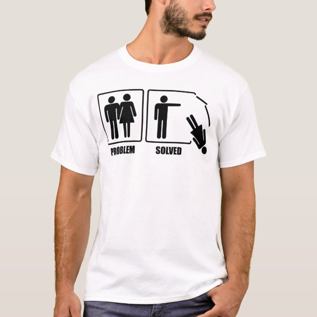 Problem gelöster T - Shirt (Vorderseite)