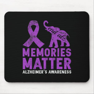 Problem Heimer - Lila Elephant Mousepad
