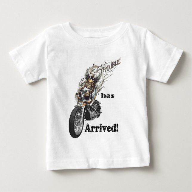 Problem ist angekommen baby t-shirt (Vorderseite)