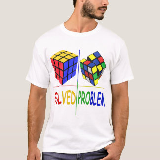 Problem mit dem Puzzle-Cube-Wettbewerb gelöst Gesc T-Shirt