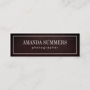 Problem mit der weißen Grenze Mini Visitenkarte