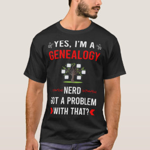Problem mit Genealogie Genealoge T-Shirt