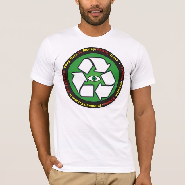 Problem-Reaktions-Lösung T-Shirt (Vorderseite)