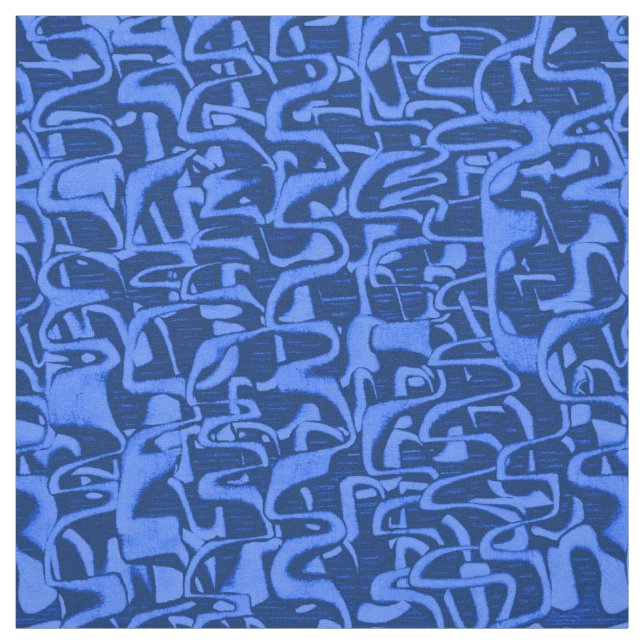 Problem-Retro psychedelisches abstraktes Stoff (Muster)