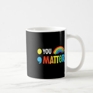 Problem Semicolon Mental Health Warrior Solidaritä Kaffeetasse