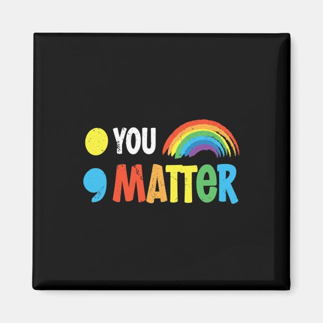 Problem Semicolon Mental Health Warrior Solidaritä Magnet (Vorne)