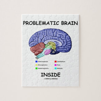 Problematisches Gehirn-Innere (Gehirn-Anatomie) Puzzle