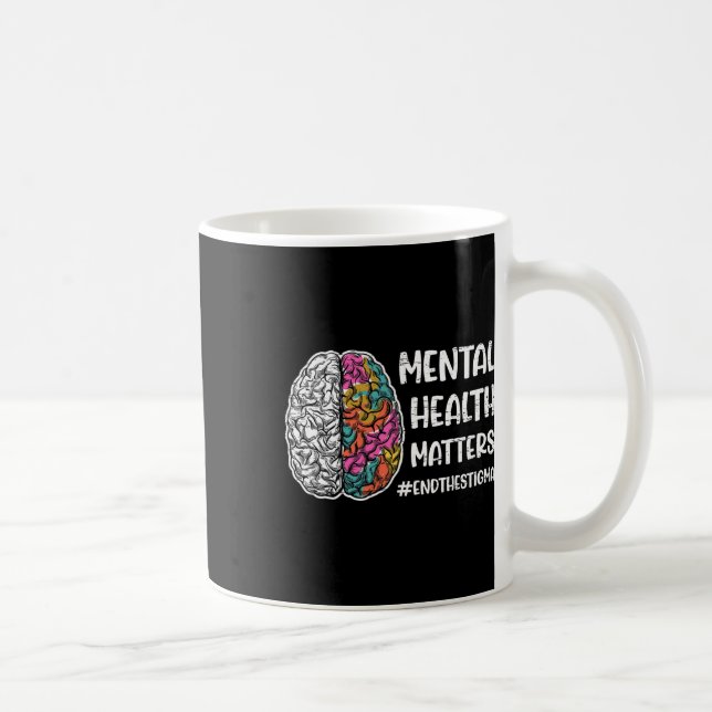 Probleme Mental Mental Kaffeetasse (Rechts)