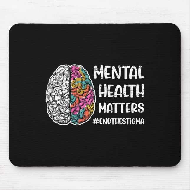 Probleme Mental Mental Mousepad (Vorne)
