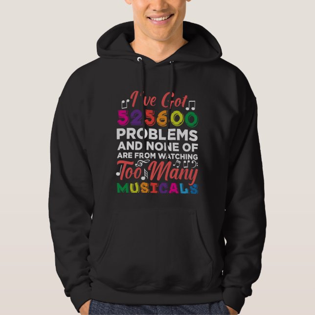 Probleme mit dem Musiktheater Hoodie (Vorderseite)