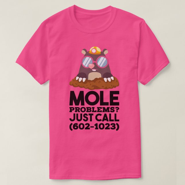 Probleme mit der Chemikalie T-Shirt (Design vorne)