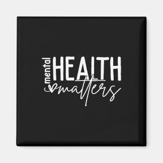 Probleme mit der psychischen Gesundheit Herz Liebe Magnet