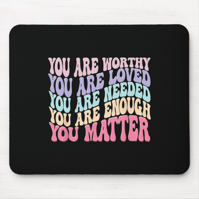 Problemfreundlichkeit ist freundlich, psychisch ge mousepad (Vorne)