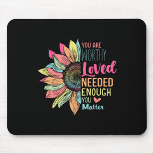 Problemfreundlichkeit ist freundlich, psychisch ge mousepad