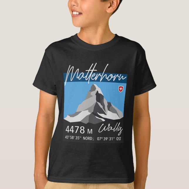Problemhorn Schweiz Wanderung Bergsteigen Wandern  T-Shirt (Vorderseite)