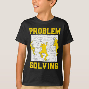 Problemlösender Kletterer Fels Klettern Bouldern P T-Shirt