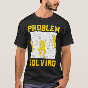 Problemlösender Kletterer Felsenklettern Bouldern  T-Shirt