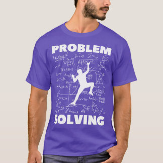 Problemlösendes Klettern Bouldering vintage f T-Shirt