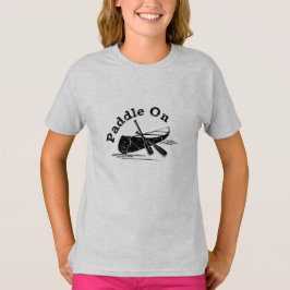 Problemloses Paddeln beim Design - T - Shirt für M