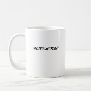 Problemlösungsorientierte Problemlösungs-Effizienz Kaffeetasse